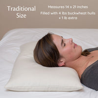 ComfySleep Buckwheat Hull Pillow