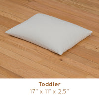 ComfySleep Buckwheat hull pillow toddler size