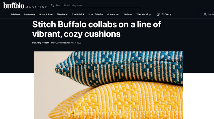 ComfyComfy featured in Buffalo Magazine