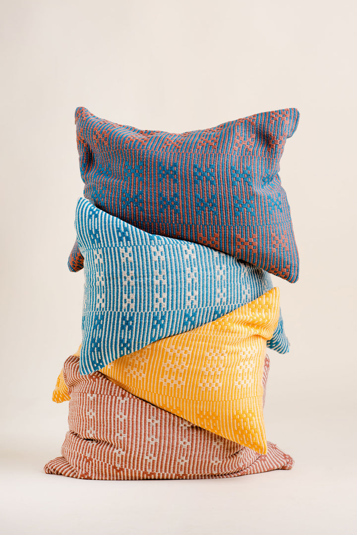 Handwoven Buckwheat Cushion