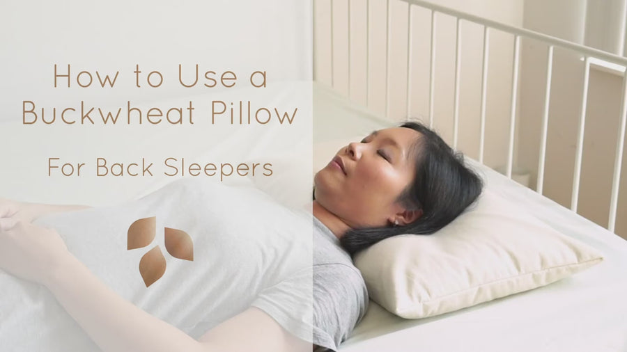 ComfySleep Buckwheat Hull Pillow