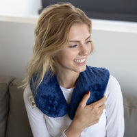 Neck Cozy Flaxseed Heat Wrap - shoulder heat wrap