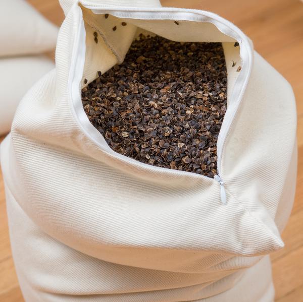 Buckwheat Hulls for Filling Poufs, Pillows and Bolsters for Yoga,  Environmentally Friendly Organic Filler, Bean Bag Filler, 10 Lbs / 4,6 Kg 