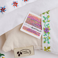 Hand Embroidered Pillowcase - Traditional