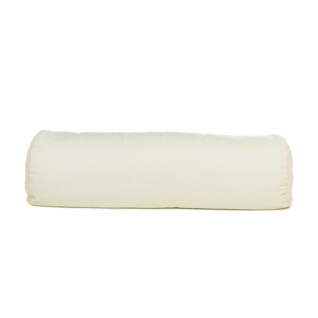 ComfyComfy cylindrical buckwheat hull pillow for supportive side sleeping